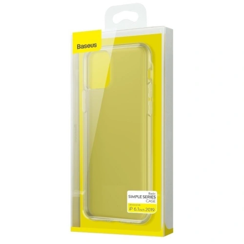 Kup Průhledný TPU kryt Baseus Simplicity Case pro iPhone 11 6,1 - BSU1273 - {ean13} - Sklep Home Screen