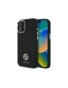 Guess GUHCP16SM4DGPK Apple iPhone 16 hardcase Silicone Logo Strass 4G black