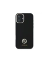 Buy Guess GUHCP16SM4DGPK Apple iPhone 16 hardcase Silicone Logo Strass 4G black - GUE4063 - {ean13} - Home Screen Store Europe