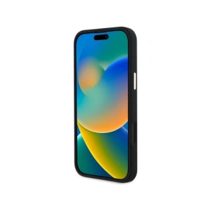 Kup Guess GUHCP16SM4DGPK Apple iPhone 16 keménytok Szilikon Logó Strass 4G fekete - GUE4063 - {ean13} - Sklep Home Screen