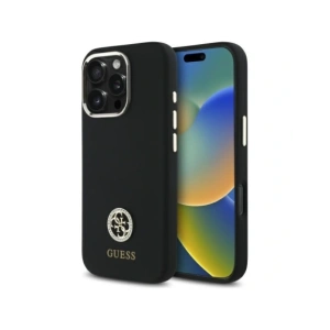 Kup Guess GUHCP16XM4DGPK Apple iPhone 16 Pro Max Hartschale Silikon Logo Strass 4G schwarz - GUE4064 - {ean13} - Sklep Home Screen