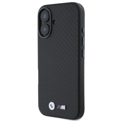 Kup BMW BMHCP16S23PUFWC Apple iPhone 16 Hartschale Carbon umwickelt Metall schwarz - BMW689 - {ean13} - Sklep Home Screen