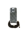 Buy Guess GUHCP16LHC4SEW Apple iPhone 16 Pro hardcase Crossbody Cord 4G Print brown - GUE4067 - {ean13} - Home Screen Store Europe