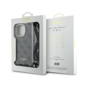 Kup Guess GUHCP16LHC4SEW Apple iPhone 16 Pro kemény tok Crossbody Kábel 4G Nyomtatás barna - GUE4067 - {ean13} - Sklep Home Screen