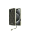 Etui Guess GUHCP16MGF4GBR Apple iPhone 16 Plus hardcase 4G Charms Collection brązowy/brown