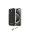 Guess GUHCP16MGF4GGR Apple iPhone 16 Plus hardcase 4G Charms Collection black