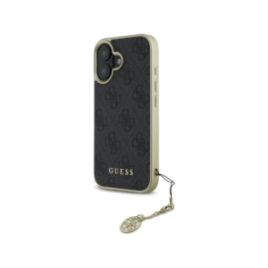 Buy Guess GUHCP16MGF4GGR Apple iPhone 16 Plus hardcase 4G Charms Collection black - GUE4069 - {ean13} - Home Screen Store Europe