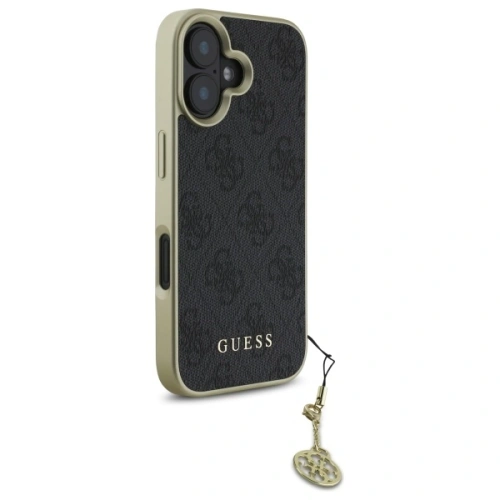 Buy Guess GUHCP16MGF4GGR Apple iPhone 16 Plus hardcase 4G Charms Collection black - GUE4069 - {ean13} - Home Screen Store Europe