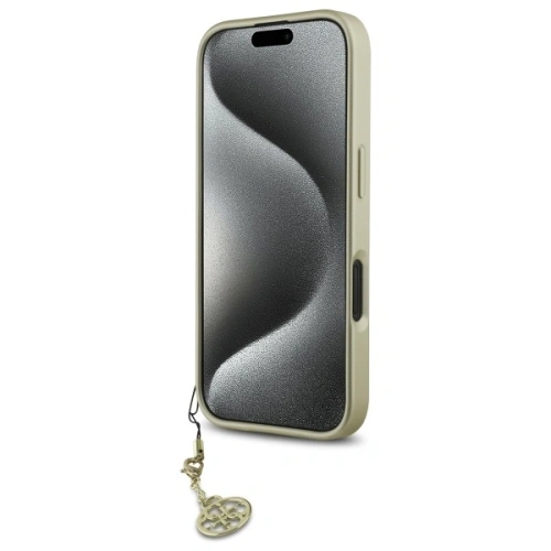 Buy Guess GUHCP16MGF4GGR Apple iPhone 16 Plus hardcase 4G Charms Collection black - GUE4069 - {ean13} - Home Screen Store Europe