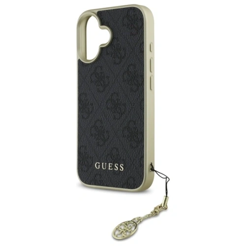Buy Guess GUHCP16MGF4GGR Apple iPhone 16 Plus hardcase 4G Charms Collection black - GUE4069 - {ean13} - Home Screen Store Europe