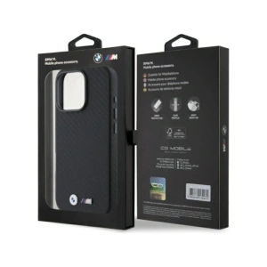 Kup BMW BMHCP16X23PUFWC Apple iPhone 16 Pro Max Hartschale Carbon umwickelt Metall schwarz - BMW690 - {ean13} - Sklep Home Screen