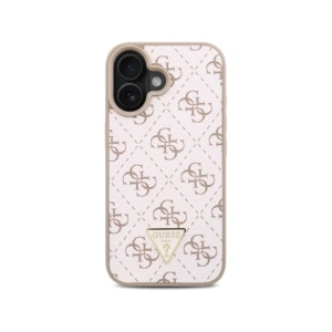 Kup Guess GUHCP16MPG4GPH Apple iPhone 16 Plus hardcase Nou 4G Triangle alb - GUE4070 - {ean13} - Sklep Home Screen