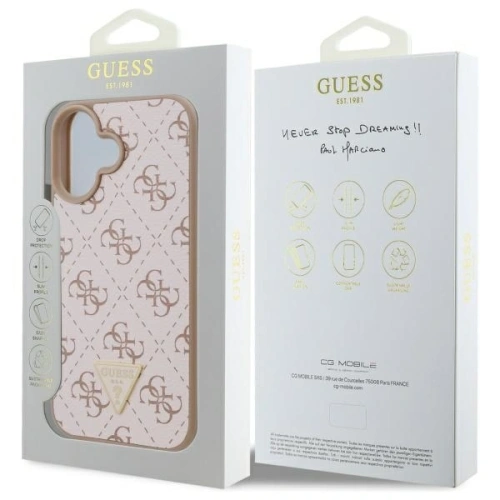 Kup Etui Guess GUHCP16MPG4GPH Apple iPhone 16 Plus hardcase New 4G Triangle biały/white - GUE4070 - {ean13} - Sklep Home Screen