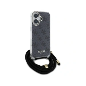 Kup Etui Guess GUHCP16SHC4SEK Apple iPhone 16 hardcase Crossbody Cord 4G Print černý/black - GUE4073 - {ean13} - Sklep Home Screen