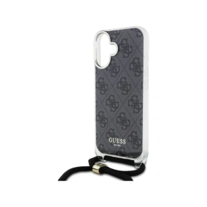 Kup Guess GUHCP16SHC4SEK Apple iPhone 16 kemény tok Crossbody Kábel 4G Mintás fekete - GUE4073 - {ean13} - Sklep Home Screen