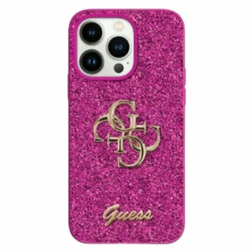 Kup Etui Guess GUHCP16SHG4SGU Apple iPhone 16 hardcase Fixed Glitter Big 4G fioletowy/lpurple - GUE4074 - {ean13} - Sklep Home Screen