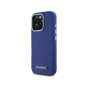 Kup Karl Lagerfeld KLHMP16XPGMSRPB Apple iPhone 16 Pro Max Hardcase FW Metallplatte MagSafe blau - KLD21786 - {ean13} - Sklep Home Screen