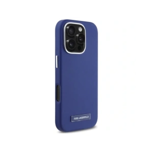 Kup Karl Lagerfeld KLHMP16XPGMSRPB Apple iPhone 16 Pro Max Hardcase FW Metallplatte MagSafe blau - KLD21786 - {ean13} - Sklep Home Screen