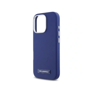 Kup Karl Lagerfeld KLHMP16XPGMSRPB Apple iPhone 16 Pro Max Hardcase FW Metallplatte MagSafe blau - KLD21786 - {ean13} - Sklep Home Screen