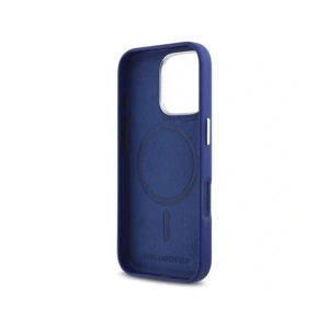 Kup Karl Lagerfeld KLHMP16XPGMSRPB Apple iPhone 16 Pro Max Hardcase FW Metallplatte MagSafe blau - KLD21786 - {ean13} - Sklep Home Screen