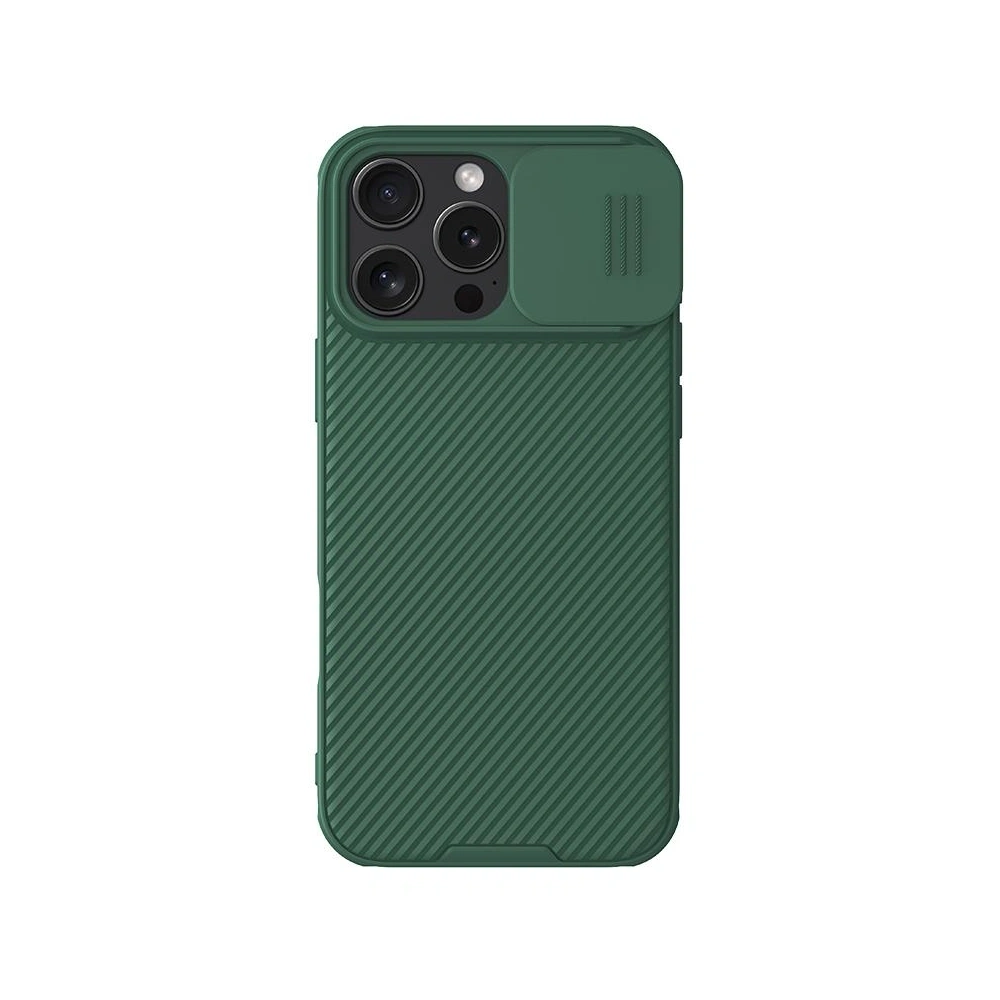 Etui Nillkin Camshield Pro Apple iPhone 16 Pro Max Dark Green/Ciemny Zielony