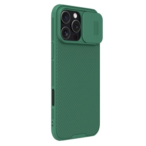 Kup Nillkin Camshield Pro Apple iPhone 16 Pro Max Dunkelgrün - NLK1622 - {ean13} - Sklep Home Screen