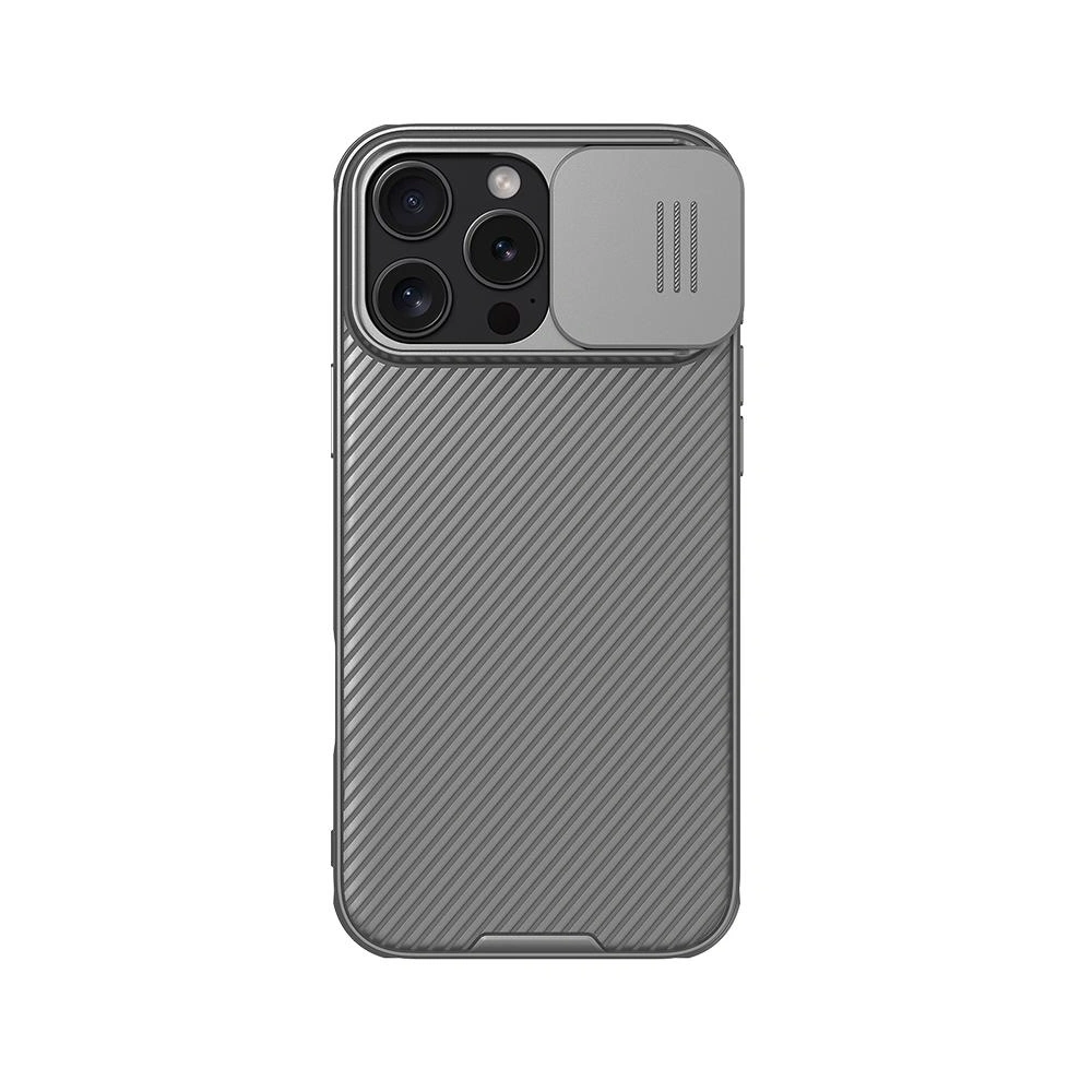 Etui Nillkin Camshield Pro Apple iPhone 16 Pro Max Titanium Gray/Tytanowa Szarość