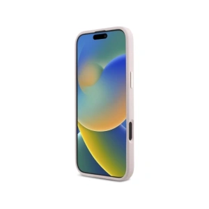 Kup Etui Guess GUHCP16SSMBSLP Apple iPhone 16 hardcase silikonový script metalové logo a rám růžový/pink - GUE4075 - {ean13} - Sklep Home Screen