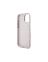 Kup Guess GUHCP16SSMBSLP Apple iPhone 16 Hartschale Silikon Schrift Metall-Logo & Rahmen pink - GUE4075 - {ean13} - Sklep Home Screen