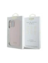 Buy Guess GUHCP16SSMBSLP Apple iPhone 16 hardcase Silicone Script Metal Logo & Frame pink - GUE4075 - {ean13} - Home Screen Store Europe