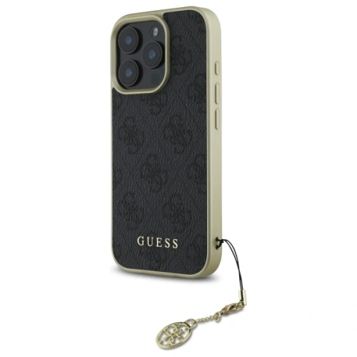 Kup Guess GUHCP16XGF4GGR Apple iPhone 16 Pro Max Hardcase 4G Charms Collection schwarz - GUE4077 - {ean13} - Sklep Home Screen