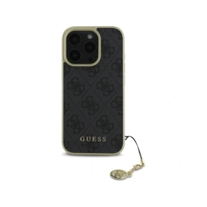 Kup Guess GUHCP16XGF4GGR Apple iPhone 16 Pro Max hardcase 4G Charms Collection negru - GUE4077 - {ean13} - Sklep Home Screen