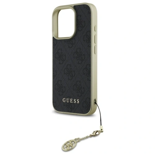 Kup Guess GUHCP16XGF4GGR Apple iPhone 16 Pro Max Hardcase 4G Charms Collection schwarz - GUE4077 - {ean13} - Sklep Home Screen