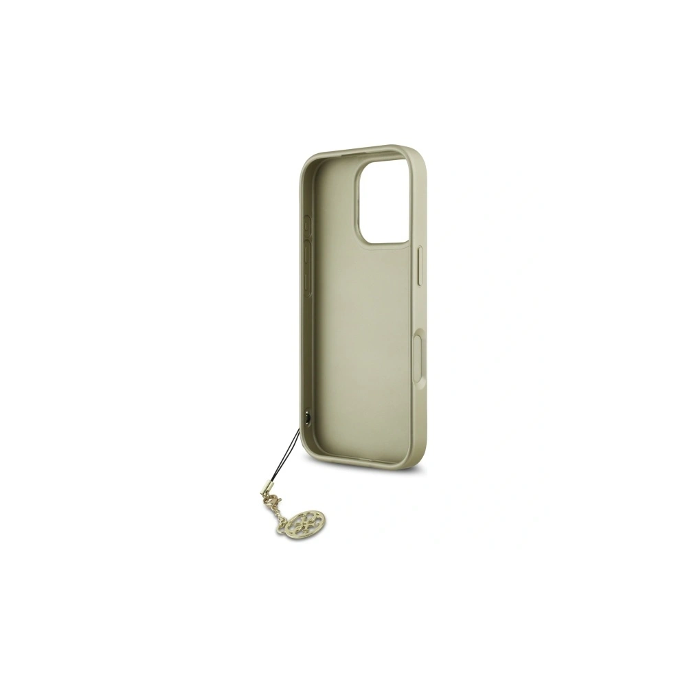 Etui Guess GUHCP16XGF4GGR Apple iPhone 16 Pro Max hardcase 4G Charms Collection czarny/black