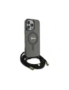 Kup Guess GUHMP16LHCTSGNSK Apple iPhone 16 Pro husă dură Crossbody Cord Script MagSafe neagră - GUE4078 - {ean13} - Sklep Home Screen