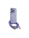 Kup Etui Guess GUHMP16LHCTSGNSU Apple iPhone 16 Pro hardcase Crossbody Cord Script MagSafe fialová/purple - GUE4079 - {ean13} - Sklep Home Screen