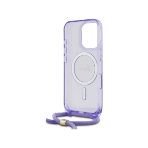Kup Etui Guess GUHMP16LHCTSGNSU Apple iPhone 16 Pro hardcase Crossbody Cord Script MagSafe fialová/purple - GUE4079 - {ean13} - Sklep Home Screen