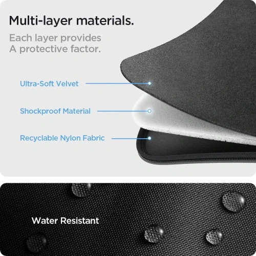 Kup Torba na laptopa Etui Spigen Basic Pouch Laptop 15-16 Černá - SPN16518 - {ean13} - Sklep Home Screen