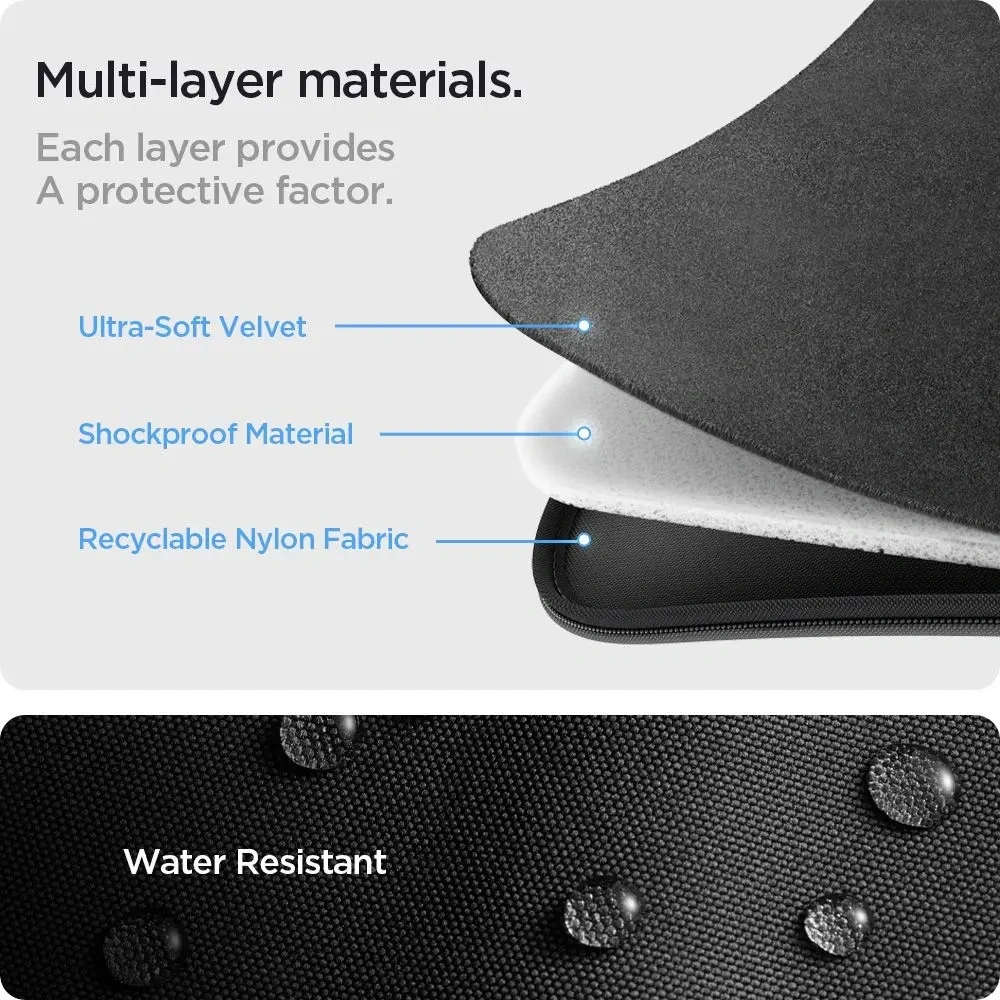 Torba na laptopa Etui Spigen Basic Pouch Laptop 15-16 Black