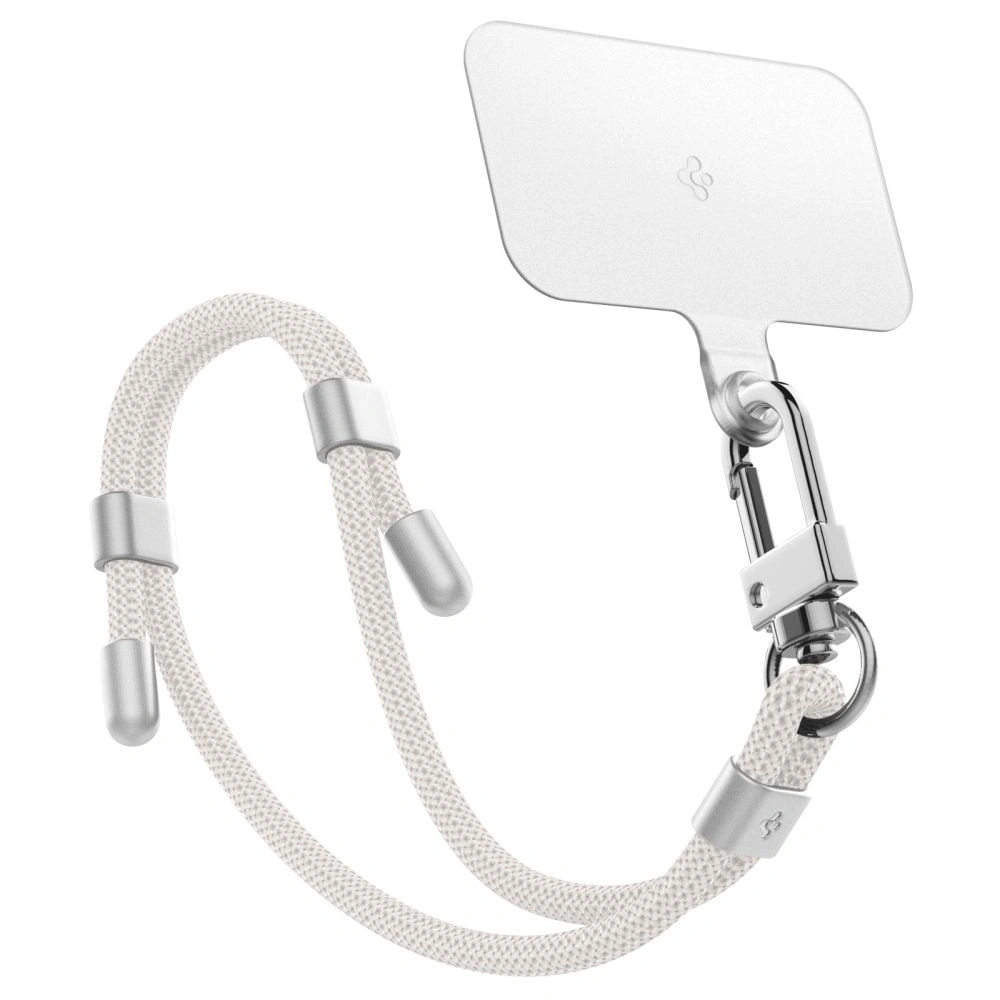 Smyczki Spigen Universal Strap Set Crossbody & Wrist Pearl White