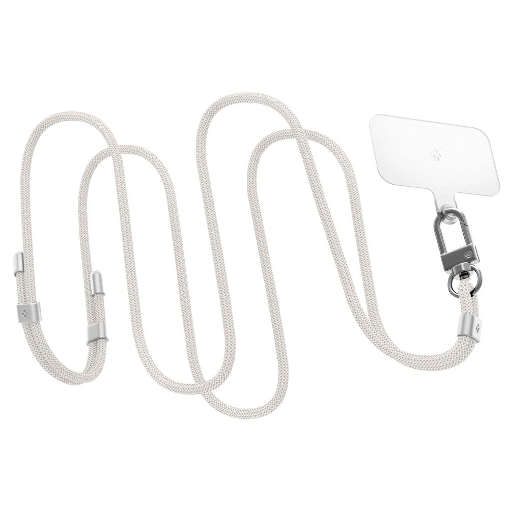 Smyczki Spigen Universal Strap Set Crossbody & Wrist Pearl White