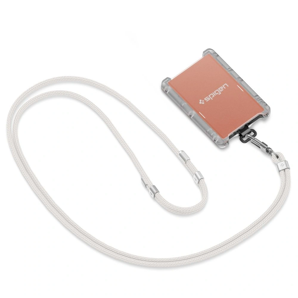 Smyczki Spigen Universal Strap Set Crossbody & Wrist Pearl White