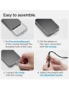 Kup Spigen Set curea universală pentru umăr și încheietură Alb perlat - SPN16519 - {ean13} - Sklep Home Screen