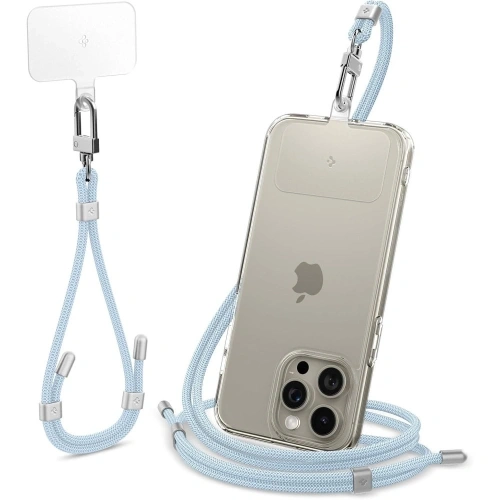 Kup Smyčky Spigen Univerzální popruh Set Crossbody & Wrist Mute Blue - SPN16520 - {ean13} - Sklep Home Screen
