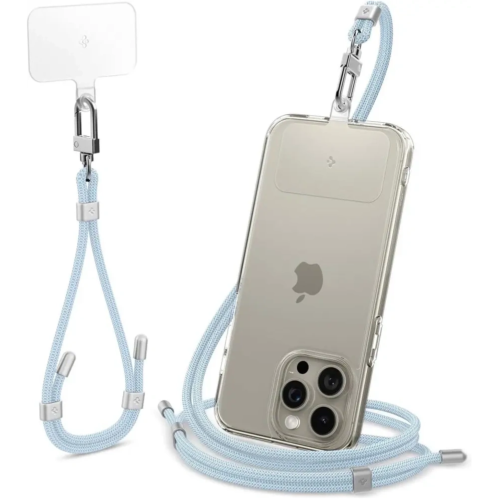 Smyczki Spigen Universal Strap Set Crossbody & Wrist Mute Blue
