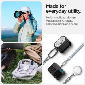 Kup Smyczki Spigen Universal Strap Set Crossbody & Wrist Mute Blue - SPN16520 - {ean13} - Sklep Home Screen