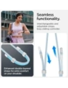 Kup Smyczki Spigen Universal Strap Set Crossbody & Wrist Mute Blue - SPN16520 - {ean13} - Sklep Home Screen