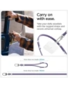 Kup Spigen Universelles Tragegurt-Set für Crossbody & Handgelenk in Dunkelpurpur - SPN16521 - {ean13} - Sklep Home Screen