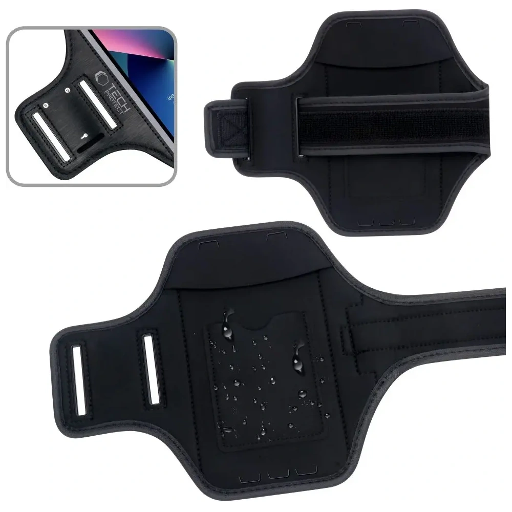 Uchwyt na ramię Tech-Protect M4 Universal Sport Armband Black
