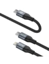 Kup Kabel Nillkin Data Cable DualPower 2w1 USB-C PD 3.0 100W, Lightning PD 27W negru - NLK1630 - {ean13} - Sklep Home Screen